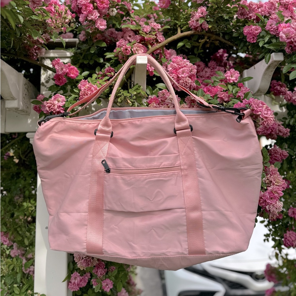 Pink Travel Duffle Bag